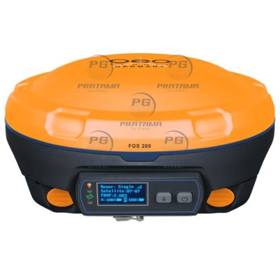 geo-FENNEL FGS 200 GNSS receiver base and rover set with G20 antenna pole for professional RTK surveying and mapping