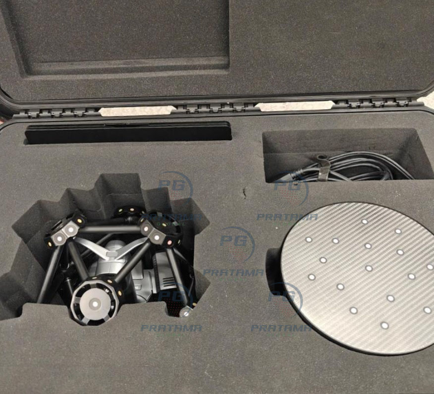 Used Shining 3D FreeScan Trak Pro2 professional industrial 3D metrology scanner 2024 demo unit for quality inspection and reverse engineering