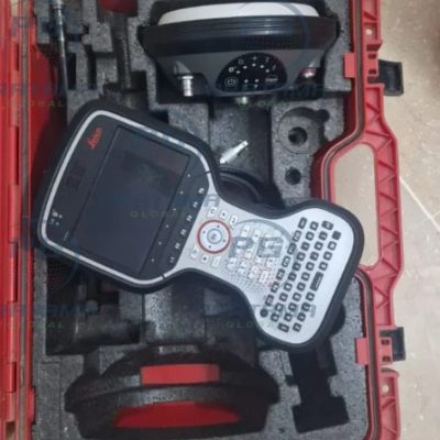 Leica GS18 I Rover and GS16 Base GNSS kit with CS20 controller and Satel radio for professional land surveying