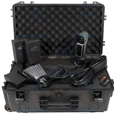 Shining 3D FreeScan Combo handheld 3D scanner demo unit capturing precise industrial measurement data