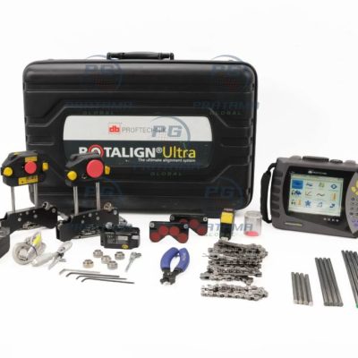 Pruftechnik ROTALIGN Ultra laser shaft alignment system for industrial rotating machinery maintenance