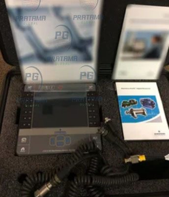 Used Emerson CSI 2140 Machinery Health Analyzer portable vibration monitoring device