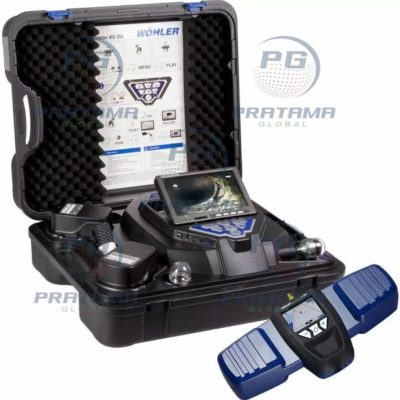 Wöhler VIS 350 PLUS inspection camera with locator for professional pipe sewer and drain inspection