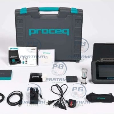 Proceq Equotip 550 portable Rockwell hardness tester for industrial metal testing
