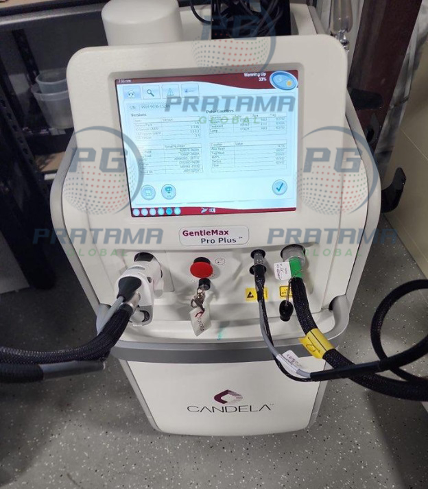 2022 Candela GentleMax Pro Plus dual wavelength aesthetic laser system for professional hair removal and skin treatments