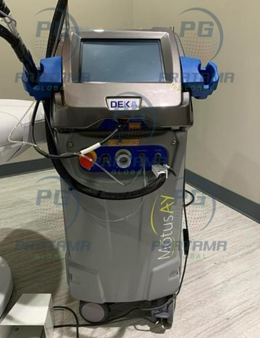 2021 DEKA Motus AY dual wavelength Alexandrite and Nd:YAG laser system for professional hair removal and skin rejuvenation