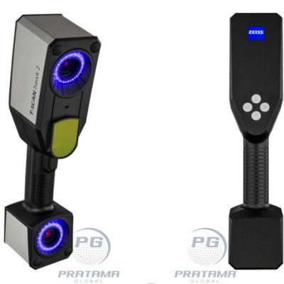 ZEISS T-SCAN hawk 2 metrology-grade handheld 3D scanner for industrial inspection and reverse engineering