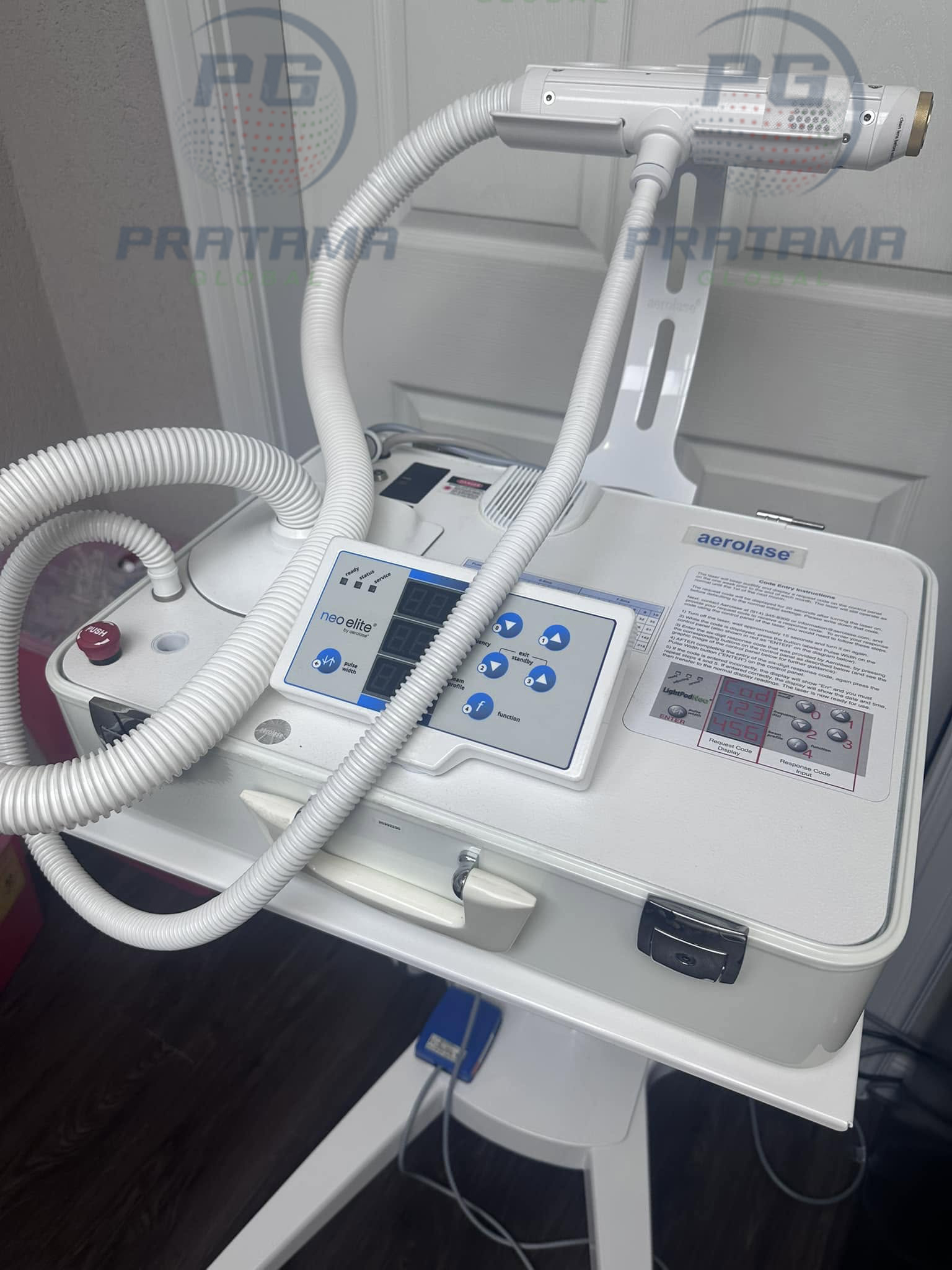 Aerolase Neo Elite 2024 Nd:YAG laser system for acne treatment, skin rejuvenation, hair removal, pigmentation, rosacea, and vascular lesion therapy