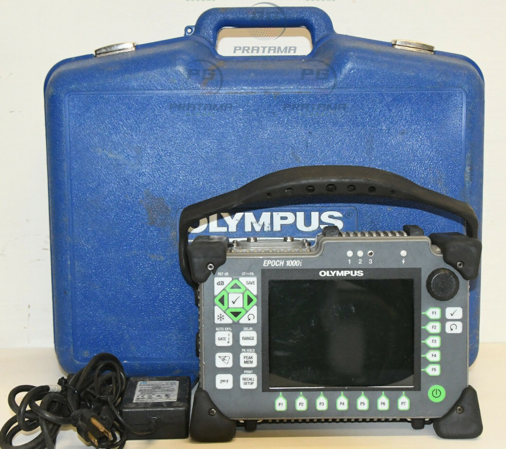 Olympus EPOCH 1000i Ultrasonic Flaw Detector portable industrial NDT inspection device for weld testing and material flaw detection